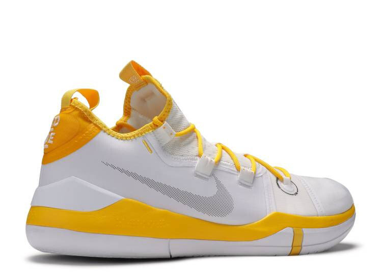 NIKE KOBE AD EXODUS LAKERS YELLOW MAMBA as 1 2 3 4 5 6 7 8 9 10 11