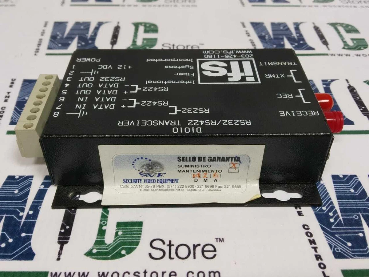 D1010 RS232RS422 TRANSCEIVER IFS POINT-TO-POINT DATA TRANSCEIVER SL NO  577316 | eBay