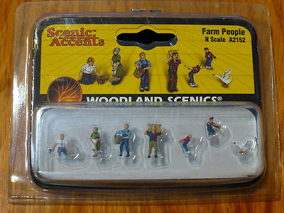 Woodland Scenics N #2152 Farm People
