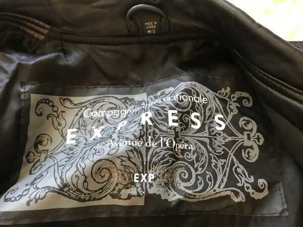 Vintage Black Woman's Limited Express Exp Leather Jacket Motorcycle Jacket image 6