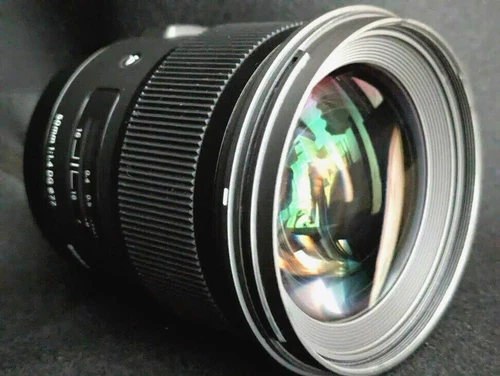 Sigma 50mm F/1.4 DG HSM Art Lens for Canon EF -Mint- Tested Japan Fast Shipping