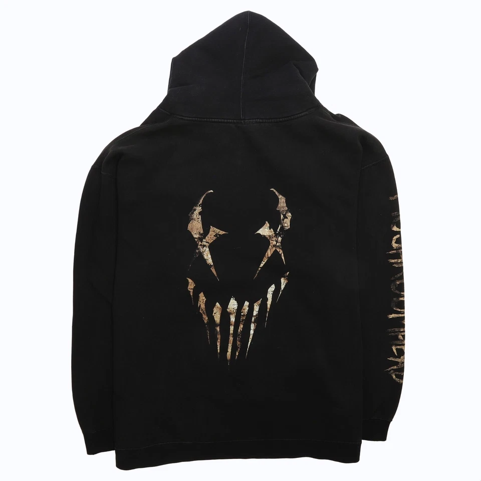 Mushroomhead Giant Sweatshirt Hoodie XL Heavy Metal Band Sleeve Spell Out - Image 2 of 4