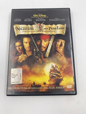 DVD DIE PIRATEN DER KARIBIK DER FLUCH DES ERSTEN MONDES Z3R DN 5233 Italienisch