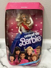 Vintage 1989 Unicef Barbie Doll - Special Edition NRFB New in Box NIB