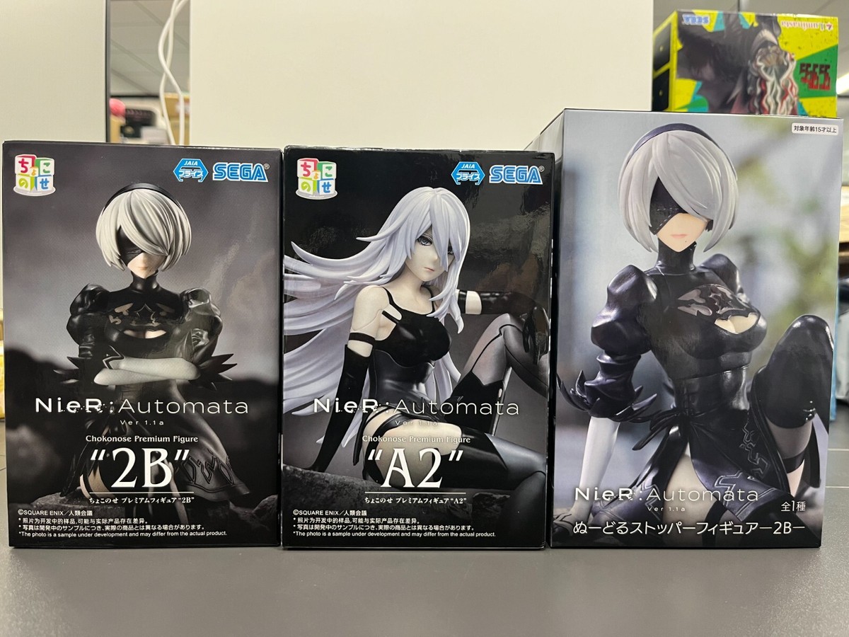 NieR: Automata Ver.1.1a figure 2B A2 & 2B set of 3 japan NEW | eBay