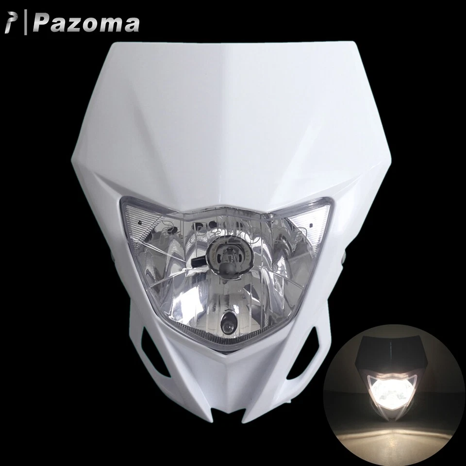 Faro delantero 12V Enduro para Yamaha YZ YZF WRF TTR 125 250 400 450 426 YZ80 Foto 2 de 4