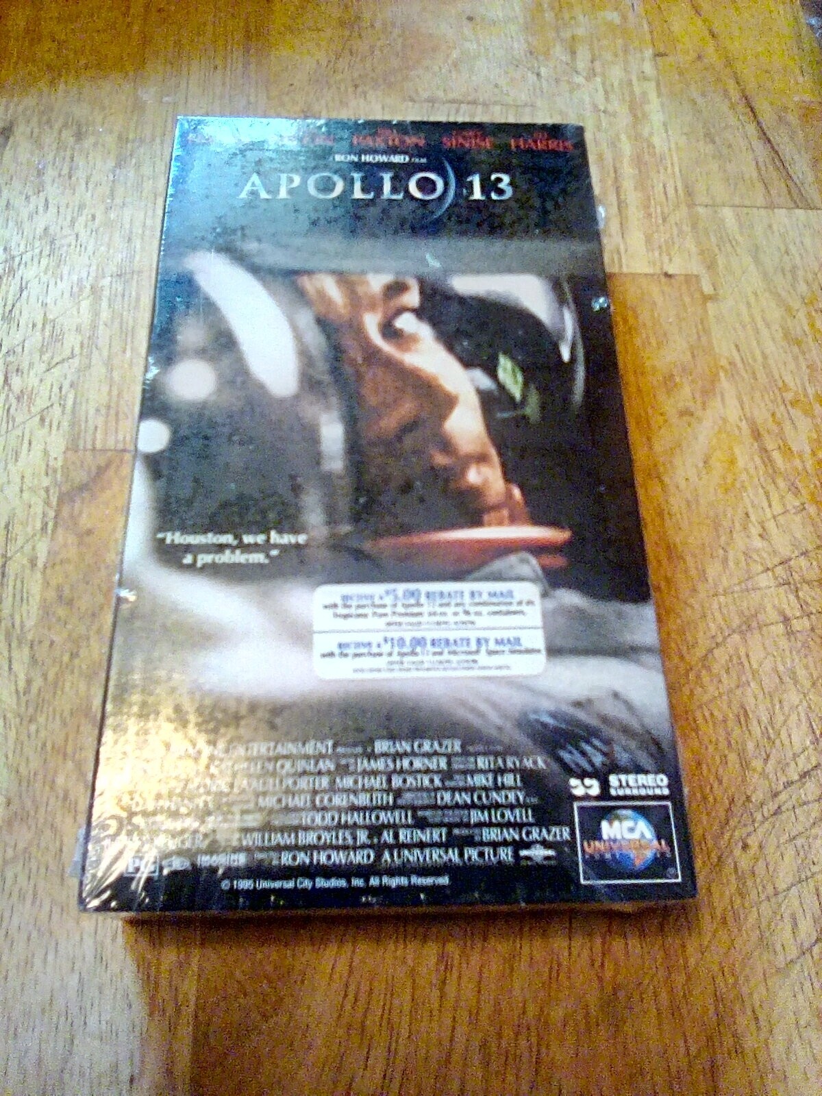 Apollo 13 VHS 1995 Tom Hanks, Bill Paxton, Kevin Bacon NEW SEALED | eBay