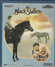 BLACK STALLION USED CED RCA VIDEODISC