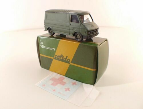 Lot Solido 1/50 – Dodge Ambulance & GMC Cantal – 2e DB Française – WW2