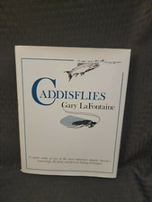 Caddisflies - Gary LaFontaine 1981 - Livre Pêche Mouche - Relié Avec Jaquette - État Propre