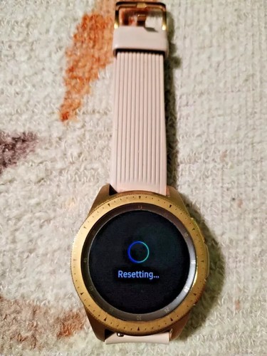 Samsung Galaxy Watch SM-R815F Bluetooth + 4G 42mm Gold + Pink Strap - 第 3/5 張圖片