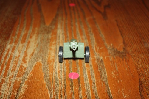 Vintage Timmee Army Elevating Long-Barrel Cannon or Howitzer - Marx, MPC - Picture 8 of 10
