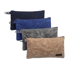 Heavy-Duty Canvas Tool Bag, Multipurpose Storage Pouch, Pouches for Organizat...