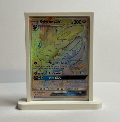 Pokemon Sylveon GX 158/145 SM Guardians Rising Full Art Holo Secret Rare