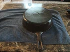 Unmarked WAGNER WARE NO. 8 CAST IRON 10 1/2 Inch CHICKEN FRYER USA Read!