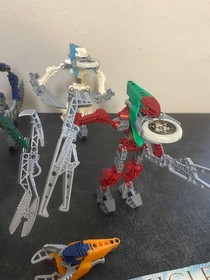 LEGO Bionicle Vahki Lot of 6 (2 Duplicates) Mostly Complete, see Details.