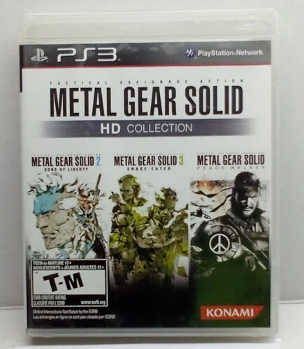 Metal Gear Solid HD Collection (PlayStation 3, 2011) Complete Tested Working