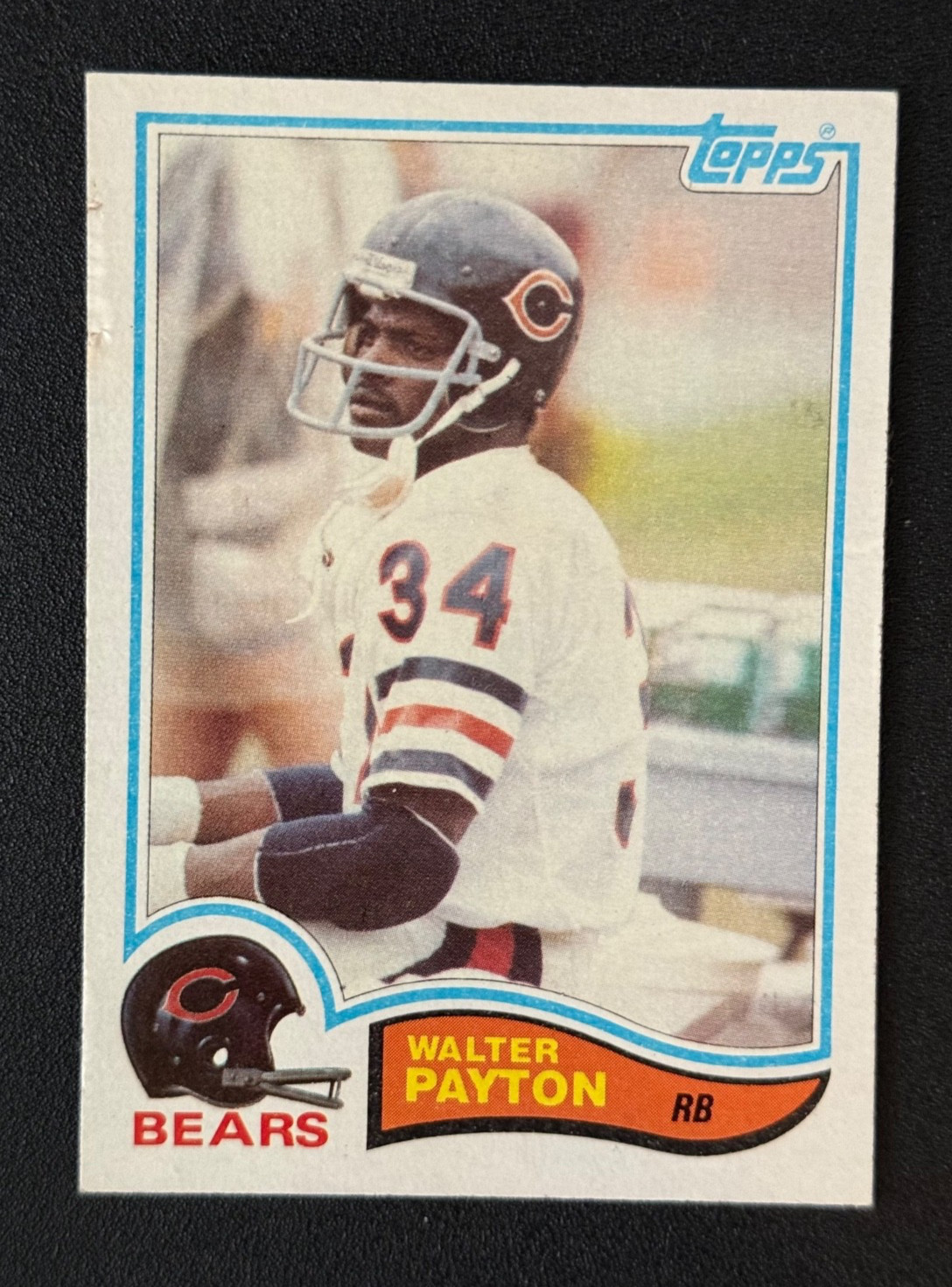 Topps 1982 - Walter Payton #302 Chicago Bears Base Set HOF