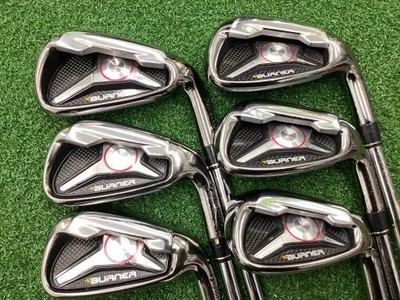TaylorMade Burner US 2009 Eisensatz 5-9, Pw 6tlg Flex Stiff REAX SUPERFAST 85...