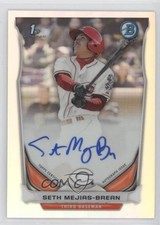 2014 Bowman Prospect Chrome Refractor /500 Seth Mejias-Brean #BCAP-SMB Auto 2u3
