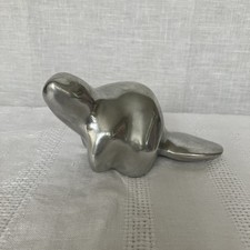 Hoselton Canada 952 Aluminium Beaver 16 cm x 11 cm  Weight 937 g Canada 1980's