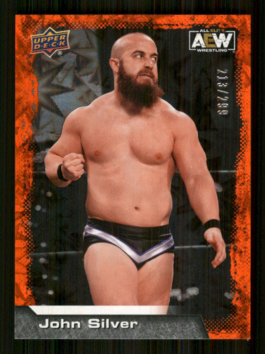 John Silver 2022 Upper Deck AEW #25 Dynamite /299 14018