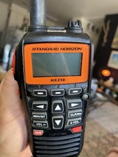 Standard Horizon HX210 6W Floating Handheld Marine VHF Transceiver ONLY .