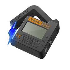Digital Battery Tester Detector Diagnostic Volt Checker for AAA AA C Battery