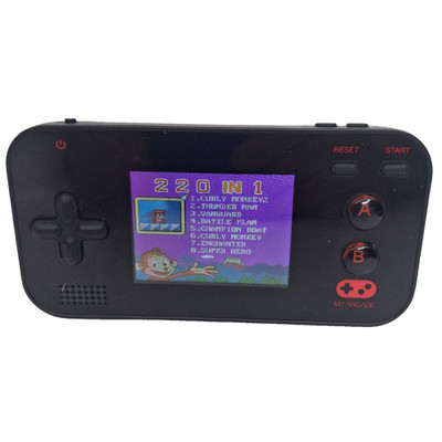 DreamGear My Arcade Gamer V Portable Hand Held System 220 Games in 1 TESTED