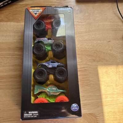 Monster Jam 1:72 Scale 4-Pack Monster Truck Set