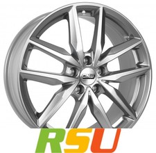 CMS C28 racing silver 7.5x18" ET40 LK5 100 ML 57.1 Alufelgen 18 Zoll