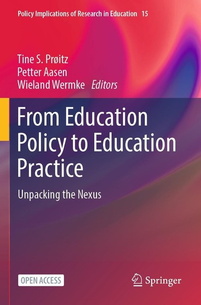 From Education Policy To Education Practice Tine S. PrøItz-image