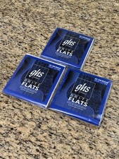 GHS 3070 Set Brite Flats Bass Guitar Strings ...