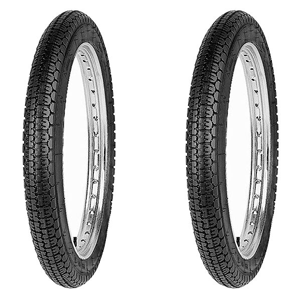 TYRE PAIR MITAS 2.50-18 43J + 2.50-18 43J B-3