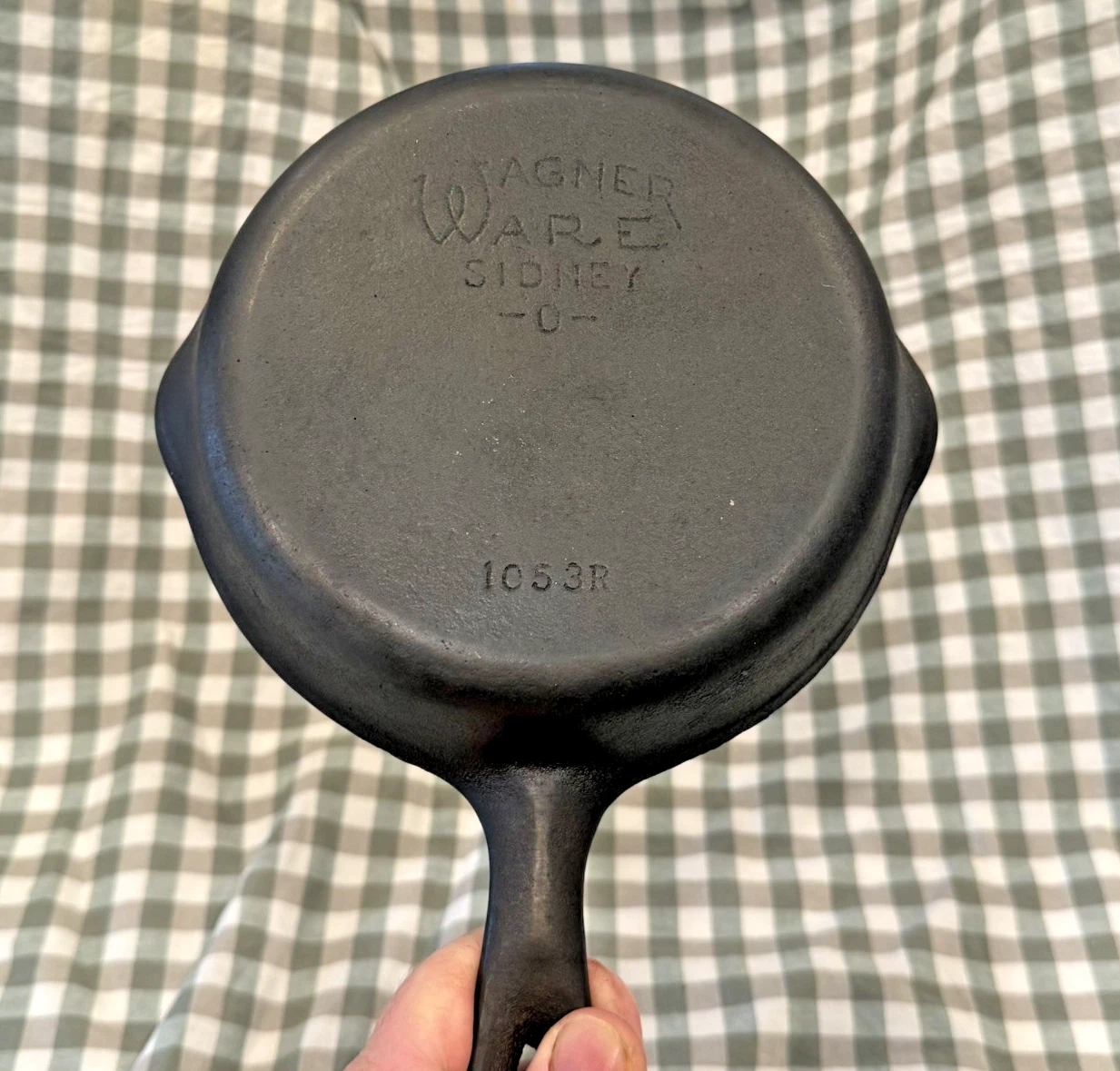 Wagner Ware Sidney -O- 1053 R #3 Cast Iron Skillet Restored Ready to Use