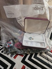 2 Pound Lb Bag Jewelry Vintage Modern Lot Watches Craft Junk AND Mix In