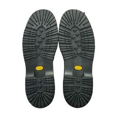 Vibram Black Rubber Long Sole Size 13.5 For Sole Replacement. New.