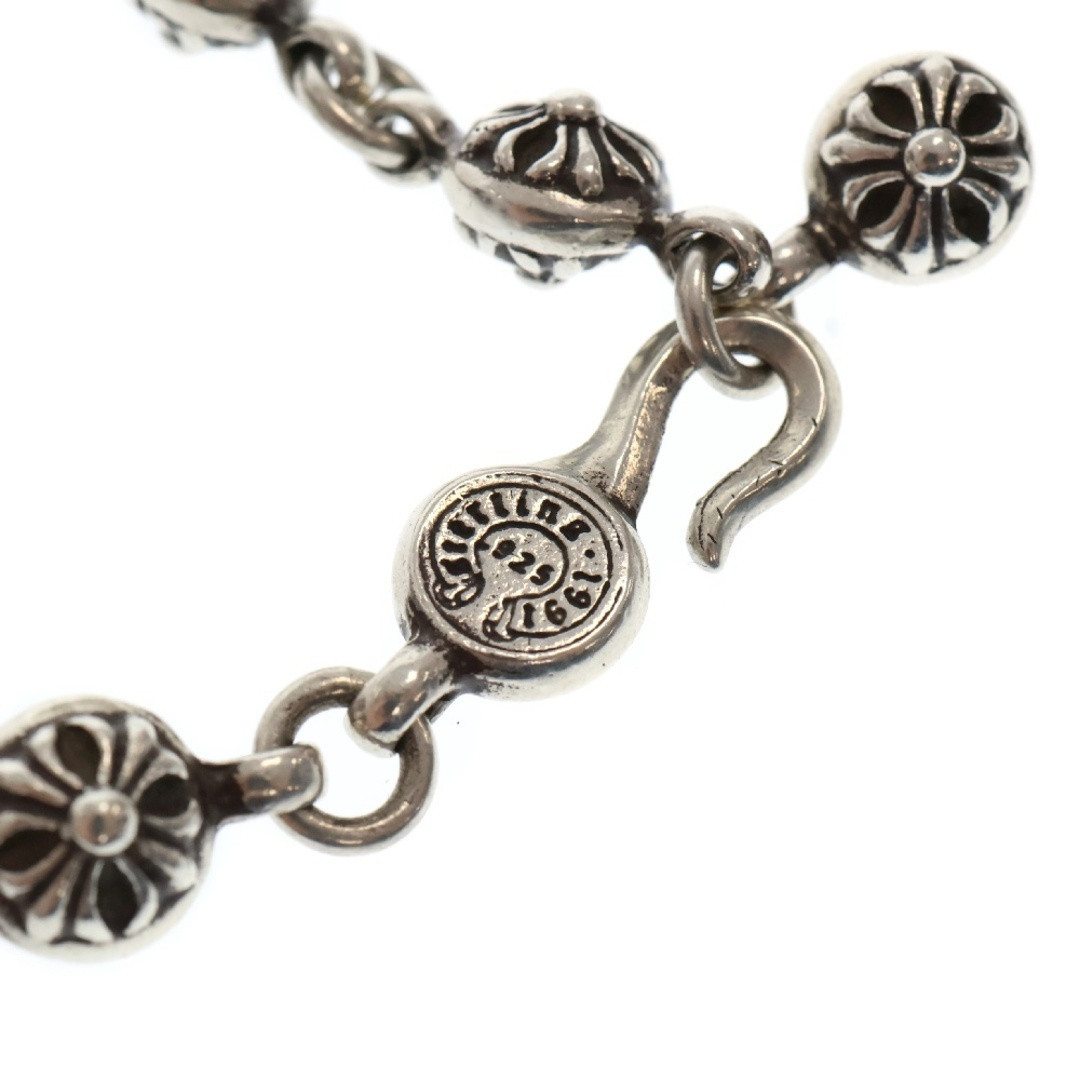 CHROME HEARTS NO1 BALL #1クロスボールブレスレット SILVER CHROME HEARTS NO1 BALL #1クロスボールブレスレット SILVER