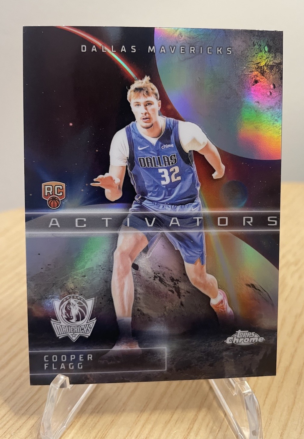 2025 Topps Chrome - COOPER FLAGG Activators Refractor - Rookie #AC-11