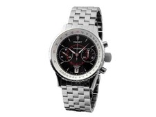 POLJOT CHRONOGRAPH RUSSLAN BLACK 3133 CHRONOGRAPH 3133-4461272B CINTURINO...