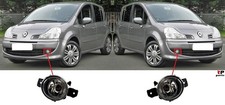 Für Renault Modus 04-12 Neu Vorne Stoßstange Nebelscheinwerfer Paar Set L&R