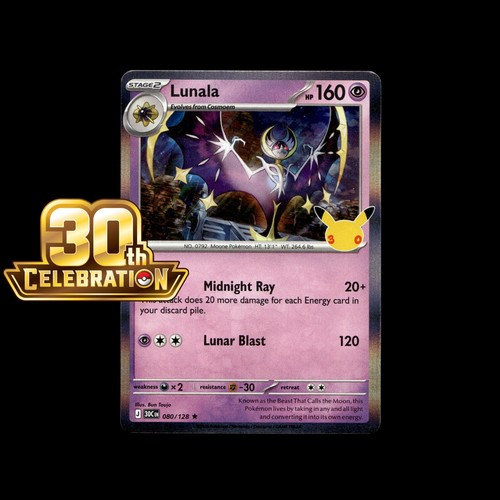30th Celebration Pokémon Cards! Holo Ex Classic Collection - Choose Your Card