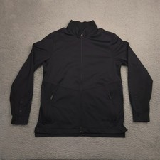 Nike Golf Tour Premium Dri Fit Jacket Men  s L Black Full Zip Weather Resistant