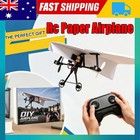 DIY Remote Control Paper Plane Power Kit 4-Channel RC Aircraft Building Parts AU
