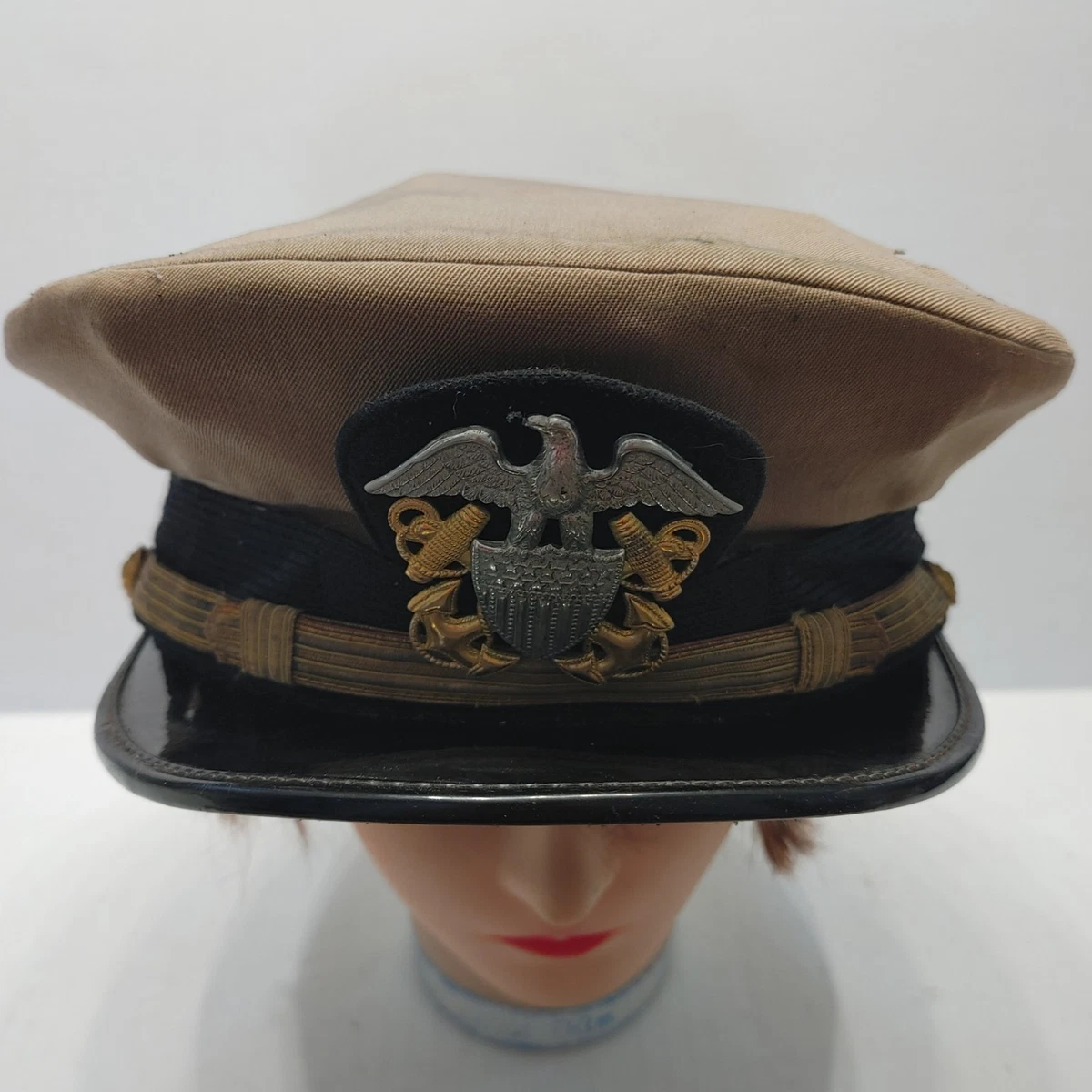 老式海军帽二战美国收藏帽子、头盔| eBay