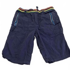 Mini Boden Kids Shorts 12Y Navy Blue Casual