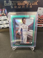 2025 Topps Chrome Alex Albon /299 Green Refractor #17 F1