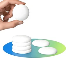 Wall Protectors from Door Knobs-Efbock White Silicone Door Stoppers Wall Protect