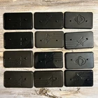 GIJoe Classified GI Joe Action Figure Display Stands Lot Of 12 - 1/12 Scale