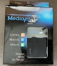 Escort Media Flair Personal Media On The Go - Listen, Watch & Share Media NEW